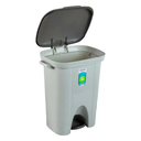 BASURERO CON PEDAL DE 72lts - BEIGE
