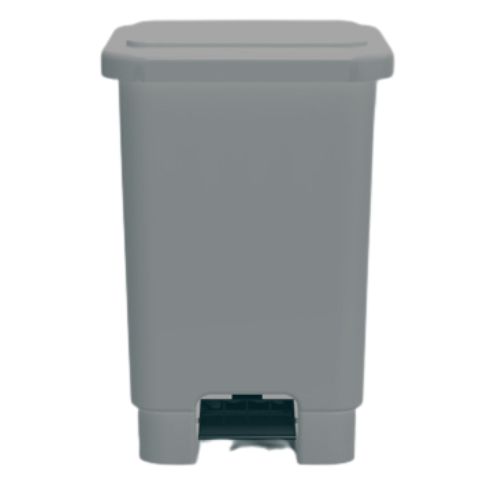 BASURERO C/PEDAL GRIS (92,5x42,5x58cm) 100L