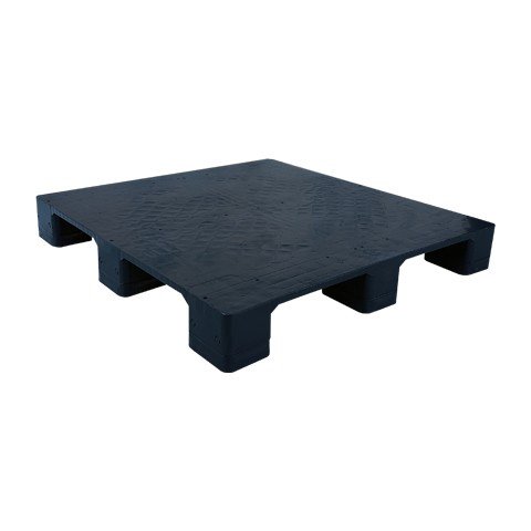 PALLET SMART ECO LISO NEGRO (120x100x15cm)