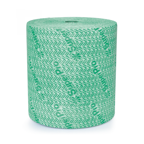 PAÑO TNT EN ROLLO DE 300m X 27m COLOR VERDE