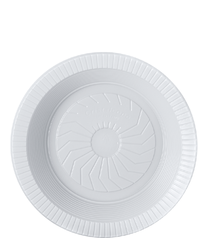 PLATO HONDO 18cm BLANCO PS (1/10)