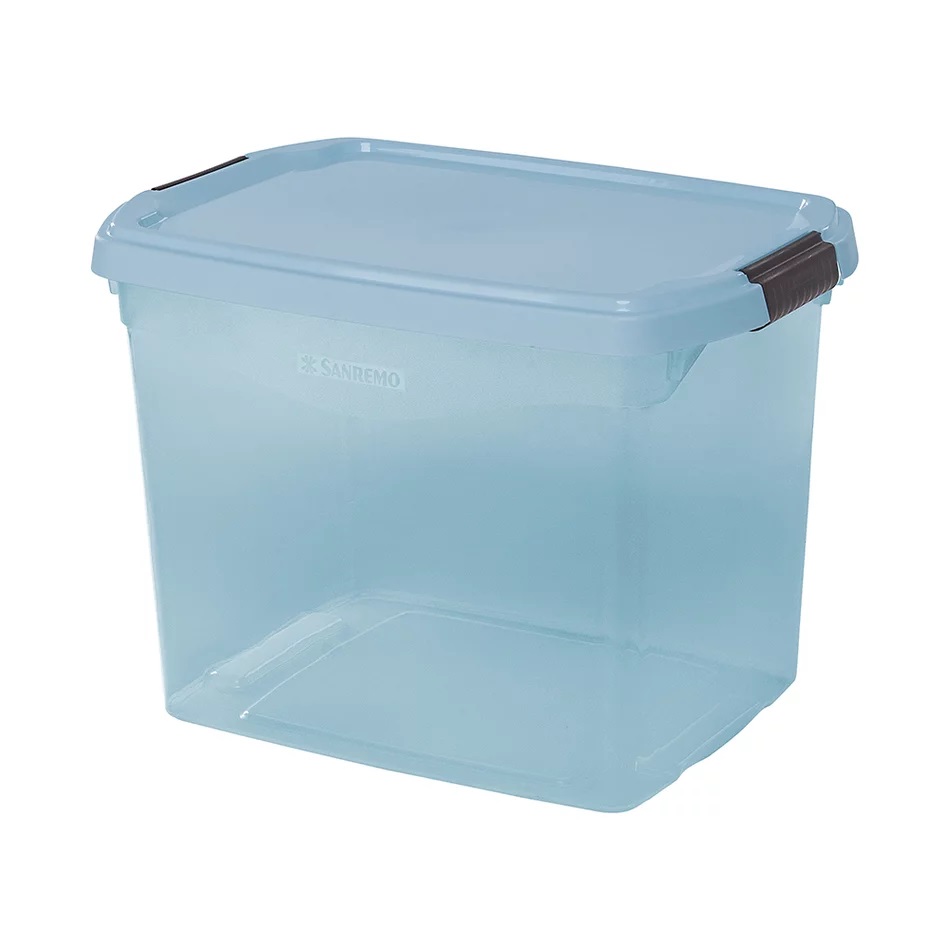 CAJA ORGANIZADORA MEDIANA 11lts AZUL