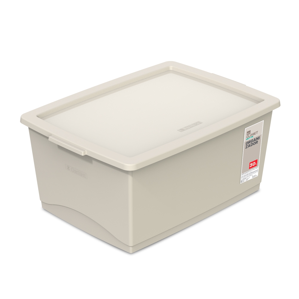 CAJA ORGANIZADORA 30L LINO
