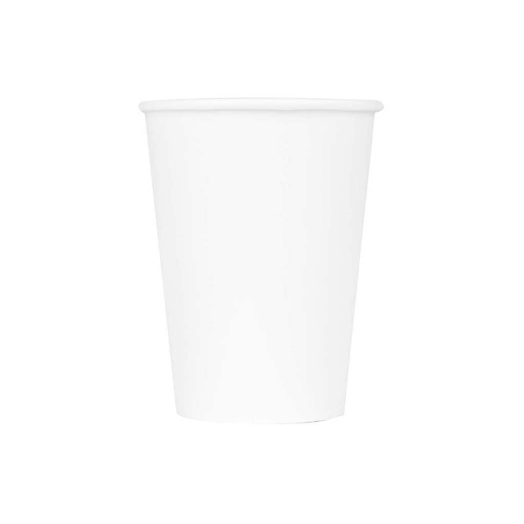 VASO POLIPAPEL BLANCO 8oz - 240cc x 50un.