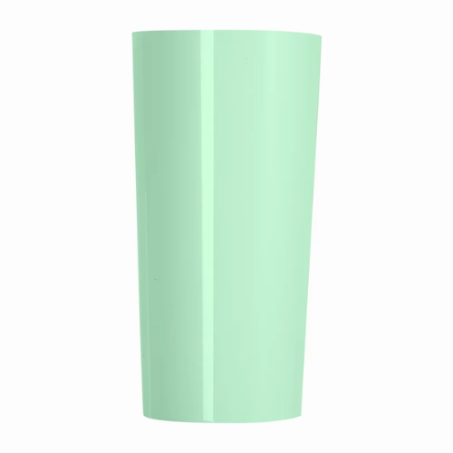 VASO LARGO 340ml VERDE PS PAQ. X10 UNID