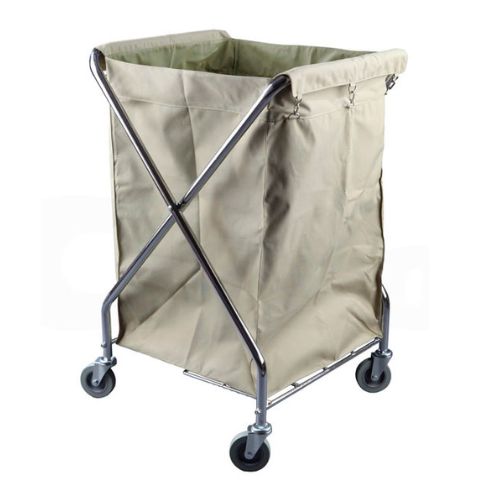 CARRO DE LAVANDERIA DE TELA 62 x 62.5 x 98.5cm