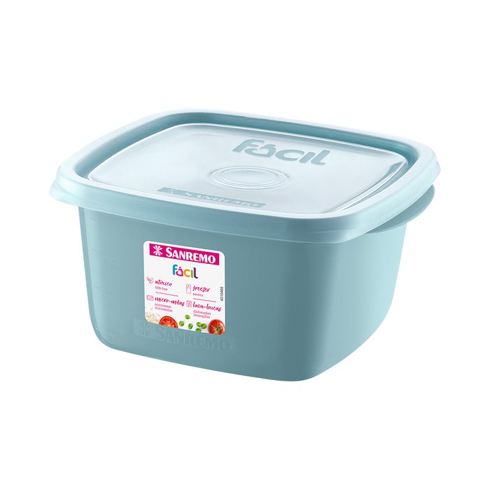 POTE HERMETICO CUAD. COLORS 1.9L