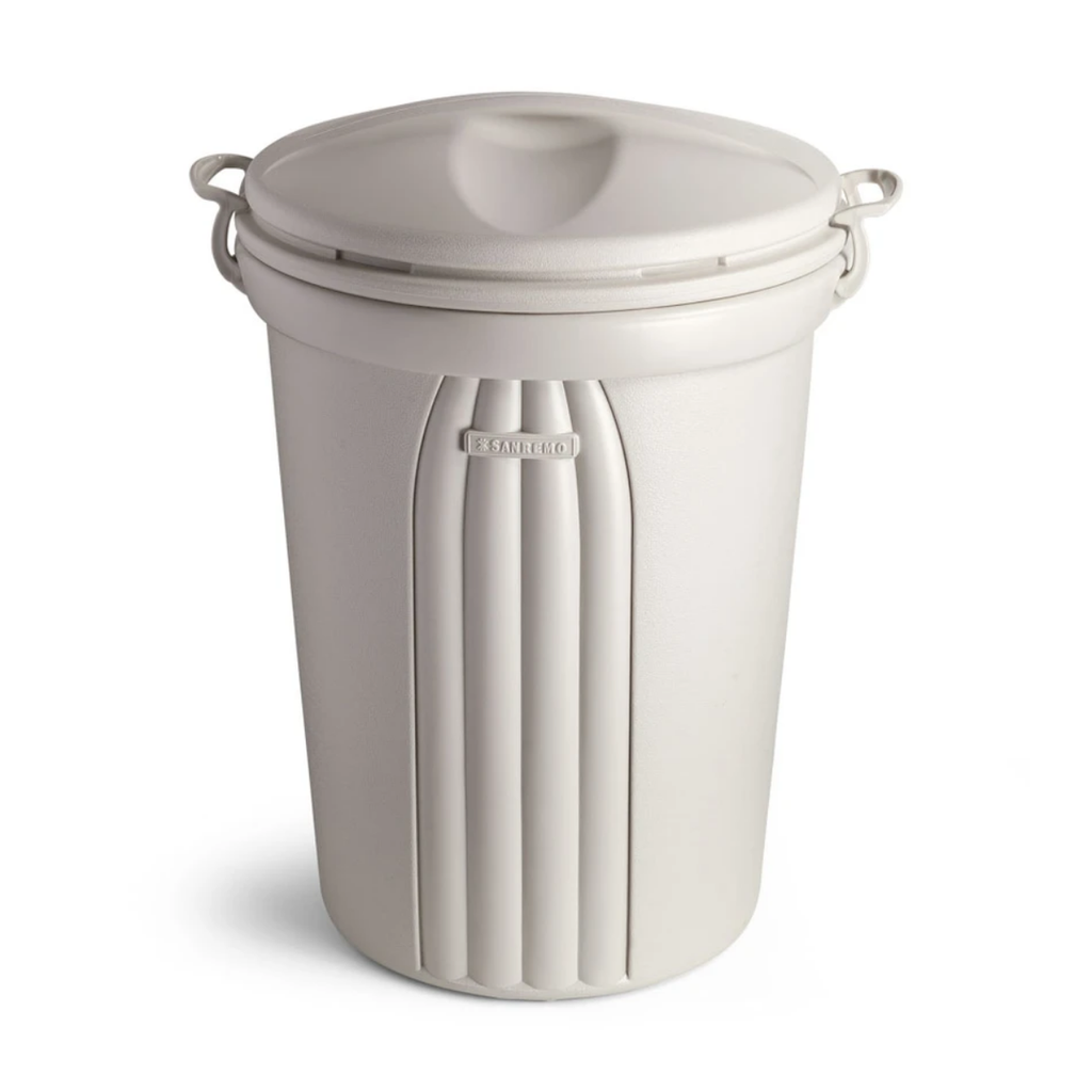 BASURERO 103lts CON TAPA BEIGE