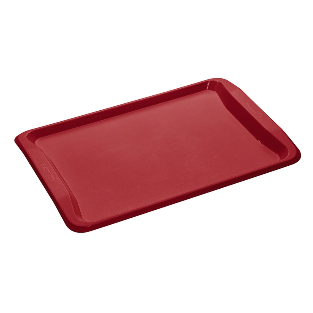 BANDEJA RECTANGULAR PRO ROJO 49x34cm