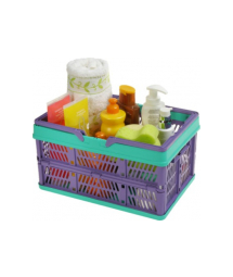 *CANASTO APILABLE CON ASA 7.5 LITROS.