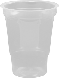 [CN-300TR] VASO 300ml TRANSPARENTE NOBILE PS (1/50)