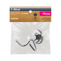 [PR2833] GANCHERA METAL P/PARED