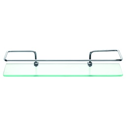 [PR3032-1] ESTANTE DE VIDRIO C/BASE 30X10CM