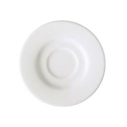 [PA900124] PLATO CAFE 13,2cm BLANCO PORCELANA ACTUALITE