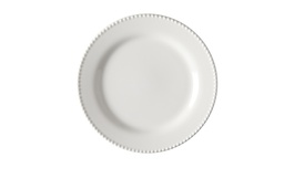 [PL442424] PLATO LLANO 24cm PERLA BLANCO