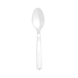[S210] CUCHARA FUERTE BLANCA 15,5 CM PS PAQ. X 50 UNID