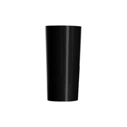[S388] VASO 340ml NEGRO PS PAQ. X10 UNID