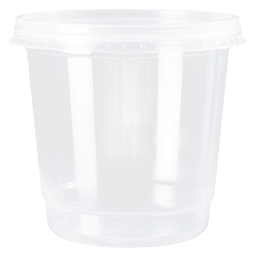 [KP-750TR] KITPOTE DESCARTABLE CON TAPA 750ml TRANS. PP (25 UN)