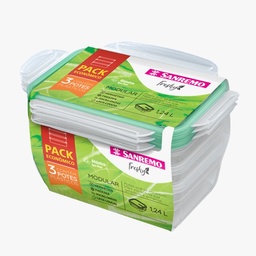 [SR1751/3C] JGO 3 PIEZAS LINEA FRESHY 1,24lt