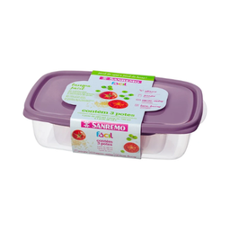 [170/6C] SET DE 3 TAPERS RECTANGULARES
